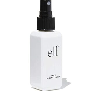 e.l.f. 85013 Daily Brush Cleaner, 2.02 Ounce Clear 2.02 Fl Oz