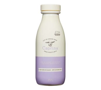 Caprina by Canus Legendary Bubble Bath With Fresh Canadian Goat Milk Gentle Soap Moisturizing Vitamin A, B2, B3 More, Lavender Oil, 27.1 Fl Oz