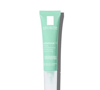 La Roche-Posay Hydraphase Intense Hyaluronic Acid Eyes, Reduces Under Eye Bags and Puffiness with Plumping Hydration, 0.5 Fl Oz