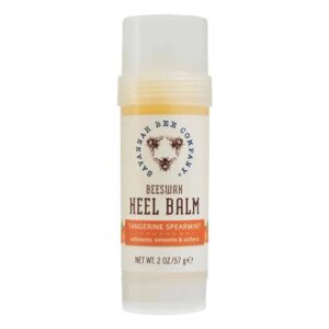 Savannah Bee Company Beeswax Heel Balm - Foot Balm for Cracked Heels with Tangerine Fragrance - Image 1