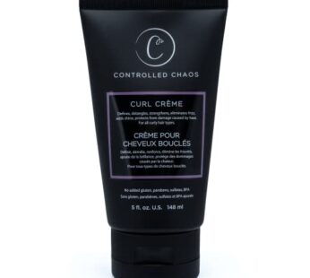 Controlled Chaos Curl Cream for Curly Hair Defining Cream with Shea Butter for Long Lasting Frizz Free Curls ? Sulfate & Paraben Free Aloe Vera Curlin