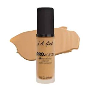 L.A. Girl Pro Matte Foundation, Sand, 1 Fluid Ounce - Image 1