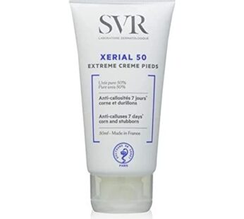 SVR Xerial 50 Extreme Foot Cream – 50% Pure Urea & Salicylic Acid for Severely Dry, Cracked, Rough, Stubborn Hard Skin Prone to Corns and Calluses – R
