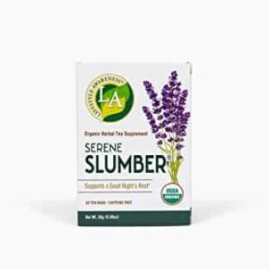 Lifestyle Awareness Serene Slumber Tea with Soothing Lavender, Caffeine-Free , 20 Tea Bags - Image 1