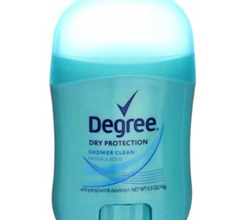 Degree 72H Motion Sense Protection Antiperspirant Deodorant Stick Shower Clean, 0.5 oz (Pack of 3)