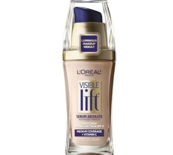 L’Oreal Paris Visible Lift Serum Absolute Foundation, Classic Ivory, 1 Ounce