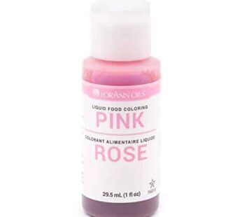 LorAnn Pink Liquid Food Color, 1 ounce bottle