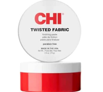 CHI Twisted Fabric, Moisturizing Styling Paste For Sculpting & Molding Hair, Creates A Brilliant Finish, Sulfate, Paraben, & Cruelty-Free, 2.5 Oz