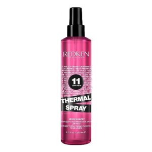 Redken Thermal Spray 11 Low Hold | Thermal Smoothing Holding Spray | For All Hair Types | Provides a Smooth, Silky & Frizz-Free Blow-Dry Finish | Mild - Image 1