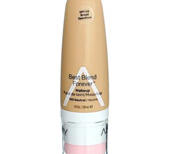 Almay Best Blend Forever Foundation, Neutral, 1 fl. oz., SPF 40 Broad Spectrum