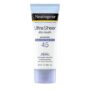 Neutrogena Ultra Sheer Dry-Touch Sunscreen Lotion, Broad Spectrum SPF 45 UVA/UVB Protection, Lightweight Water Resistant, Non-Comedogenic & Non-Greasy