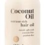 Oliology Coconut Hair Oil - Meds Split Ends, Controls Frizz, Hydrates & Softens - Lightweight Formula Helps Repair Distressed Hair from Heat Styling &
