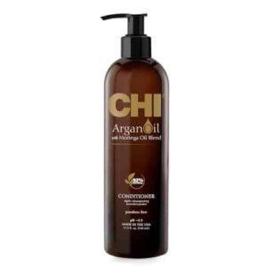 CHI Argan Oil Conditioner, Replenishes Hair Moisture, Enhances Strength & Helps Protect Against Damage, Sulfate, Paraben, & Cruelty-Free, 11.5 Oz - Image 1