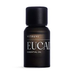 Vitruvi Eucalyptus, 100% Pure Premium Essential Oil (0.3 fl.oz) - Image 1