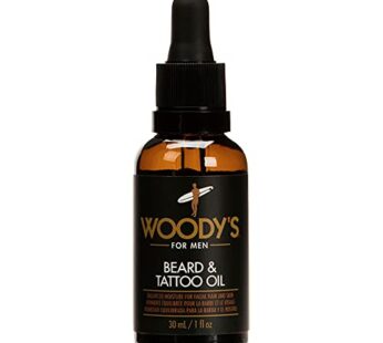 Woody’s Beard & Tattoo Oil, 1-Pack