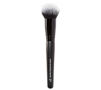 e.l.f. Buffing Foundation Brush, Makeup Brush For An Airbrushed Finish & Even Coverage, Can Be Used With Powder, Cream & Liquids, Vegan & Cruelty-Free