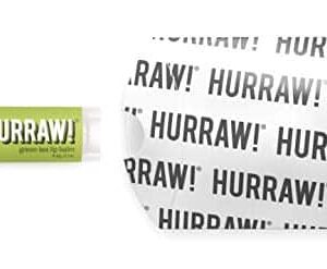 Hurraw! Green Tea Lip Balm: Organic, Certified Vegan, Cruelty and Gluten Free. Non-GMO, 100% Natural Ingredients. Bee, Shea, Soy and Palm Free. Made in USA - Image 2