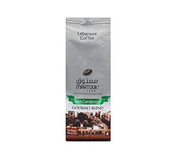 Maatouk Lebanese Coffee with Cardamom Gourmet Blend, 7 Ounce