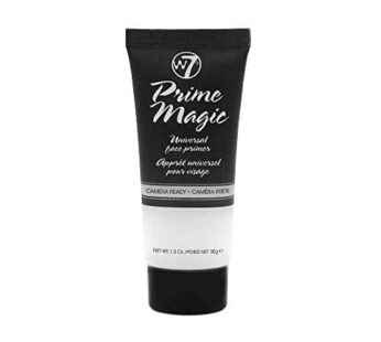 W7 Prime Magic Face Primer – Clear Makeup Base Priming Formula For Flawless Skin – Vegan Makeup