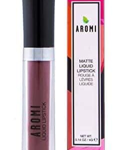 Aromi Chocolate Brown Liquid Lipstick | Dark Brown Nude Lip Color, Vegan and Cruelty-free, Long-lasting, Waterproof, Handmade (Magnetic Mahogany) - Image 4