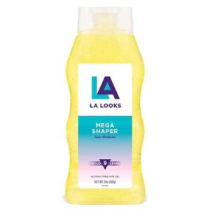 La Looks Gel #9 Mega Mega 20 Ounce (Yellow) (591ml) (2 Pack) - Image 1