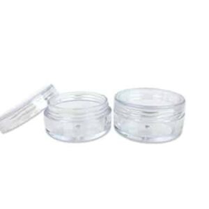 Beauticom 10g/10ml (0.35 Fl Oz) Round Clear Jars with Round Top Lids for Creams, Lotions, Make Up, Powders, Glitters, and more... (Color: Clear Lid, Q - Image 4