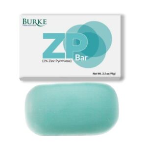 Burke Pharmaceuticals ZP Cleansing Bar with Zinc Pyrithione, 2% - Unisex Skin Cleaning Agent, Bar - Image 1