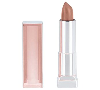 Maybelline New York Color Sensational Nude Lipstick Satin Lipstick, Blushing Beige, 0.15 Ounce (Pack of 1)