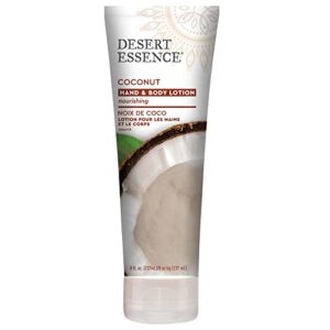 Desert Essence Organic Coconut Hand and Body Lotion 8 fl. oz. - Image 1