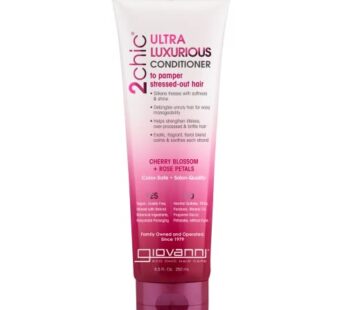 GIOVANNI 2chic Ultra-Luxurious Conditioner – Calms & Smooths Curly & Wavy Hair, Silkens Tresses, Strengthens Over Processed Hair, Helps Detangle, Colo