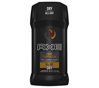 AXE Antiperspirant Deodorant Stick for Men, Dark Temptation 2.7 Ounce (Pack of 6)