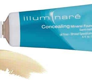 ILLUMINAR? Concealing Mineral Foundation, Amalfi Alabaster, 0.5 Fl Oz - Image 1