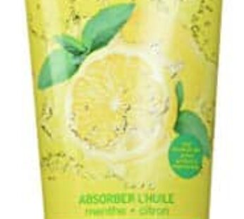 Freeman Oil Absorbing Mint & Lemon Clay Mask, Facial Mask, Skincare, 6 fl oz tube/175 mL
