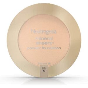 Neutrogena Mineral Sheers Powder Foundation, Soft Beige 50, 0.34 Ounce - Image 1