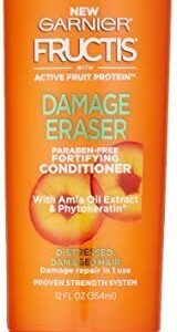 Garnier Fructis Damage Eraser Conditioner, Distressed, Damaged Hair, 12 fl. oz. - Image 4