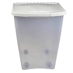 Van Ness 50-Pound Food Container with Fresh-Tite Seal and Wheels - Image 2