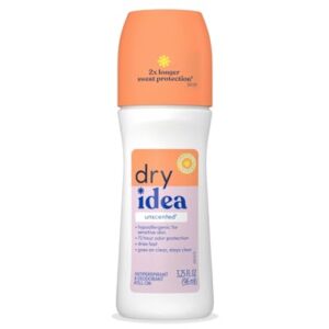 Dry Idea Antiperspirant & Deodorant Roll On, Unscented 3.25 oz, 2 pk - Image 2