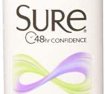 Sure Anti-Perspirant & Deodorant Invisible Solid Fresh & Cool 2.60 oz (Pack of 6)