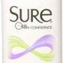 Sure Anti-Perspirant & Deodorant Invisible Solid Fresh & Cool 2.60 oz (Pack of 6)