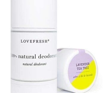 Lovefresh – Natural Deodorant | Aluminum Free (Lavender) (3.7 oz)