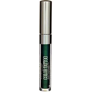 Maybelline New York Color Tattoo Eye Chrome Shadow, Electric Emerald, 1 Count - Image 6