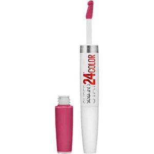 Maybelline SuperStay 24, 2-Step Liquid Lipstick, Stay Scarlet - Image 1