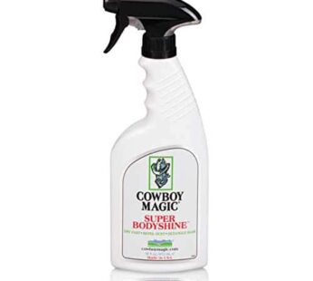 Cowboy Magic Super Bodyshine Fast Dry Repel DUST DETANGLE Hair 16 Ounce