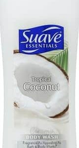 Suave Essentials Body Wash, Creamy Tropical Coconut, 15 Fl Oz (Pack of 1) - Image 2