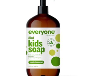 Eo Everyone Soap for Kids Tropical, Coconut Twist – 32 Ounce