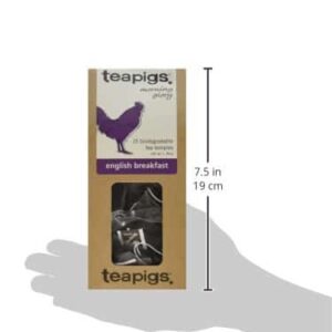 teapigs English Breakfast Black Tea Bags, 15 Count, Biodegradable Whole Leaf Tea Bags, Assam, Ceylon & Rwandan Tea Blend - Image 6