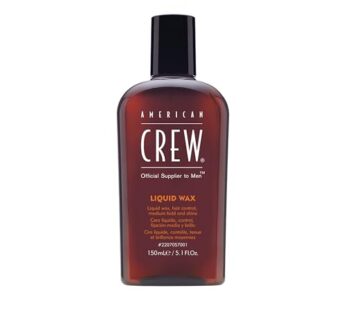 American Crew Men’s Hair Wax, Liquid Wax, Medium Hold with Medium Shine, 5.1 Fl Oz