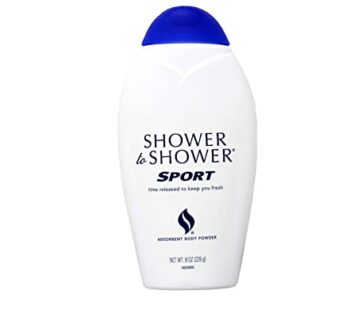 SHOWER TO SHOWER Body Powder Sport 8 oz