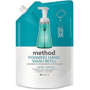 Method Foaming Hand Soap, Refill, Waterfall, Biodegradable Formula, 28 oz, (Pack of 1) - Image 2