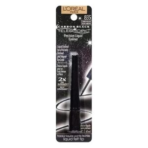 L'Oreal Paris Telescopic Precision Liquid Eyeliner, Carbon Black, 0.08 Oz - Image 11